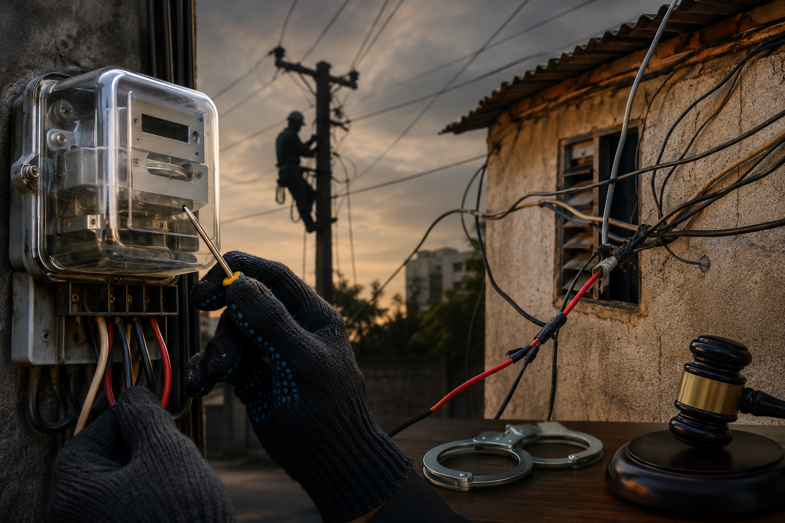 Las nuevas penas por fraude electrico